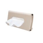 A2D Car Tissue Paper Holder Sun visor & Backseat Napkin Case Tissue Box - Beige - Image 2