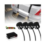 A2D LED Car Parking Sensor BLACK + Night Vision Reverse Parking Camera + Parking Camera Screen for Chevrolet Beat - Image 3