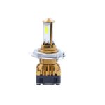 A2D H4-Cap-Top Bike Stock Replacement H4 HS1 40W Led Full Cobe 6000K Headlight Bulb White