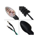 A2D Clear Glass OEM Bike Turn Indicators for Yamaha Set of 4 - Image 2