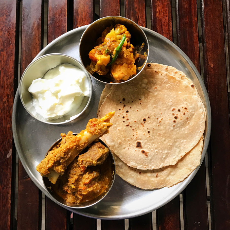 The great Indian thali/ Plating Indian food