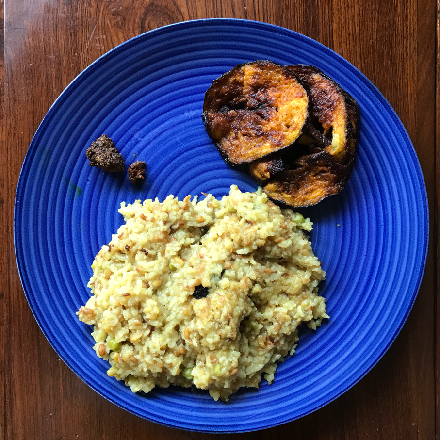 The behind the scenes action from the first episode of Radio Finely Chopped, my food podcast