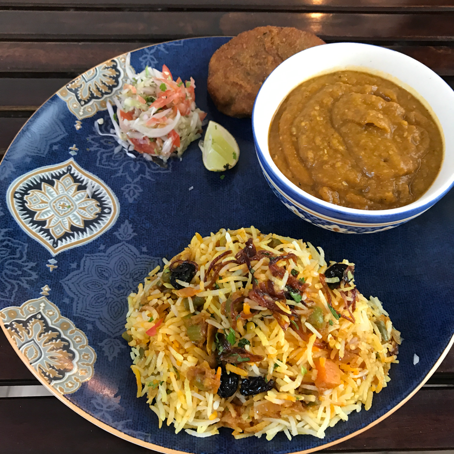 A vegetarian Parsi? You got to be kidding me!
