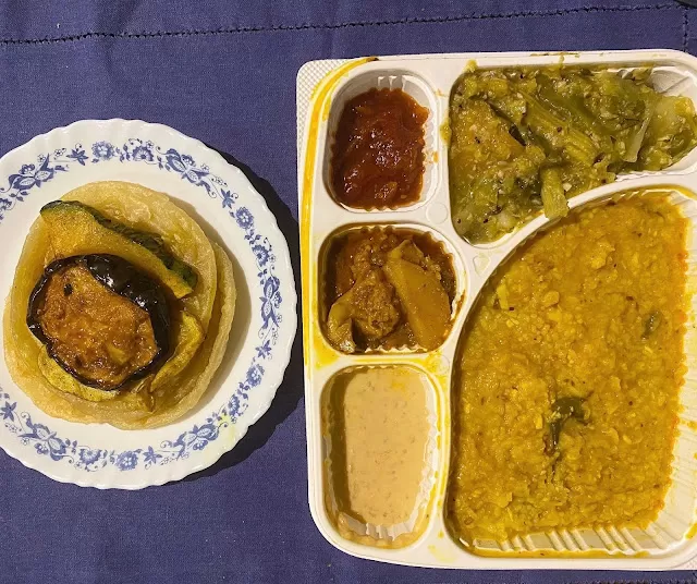 Did you know about Lokkhi Pujo’r proshad? The Bengali Thanksgiving meal equivalent.