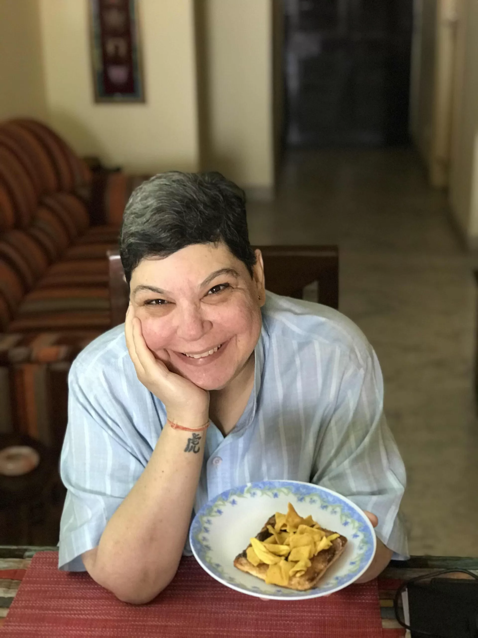Chanachoor in Bengal, crisps in Britain. It’s all about stuffing your sandwiches with love after all