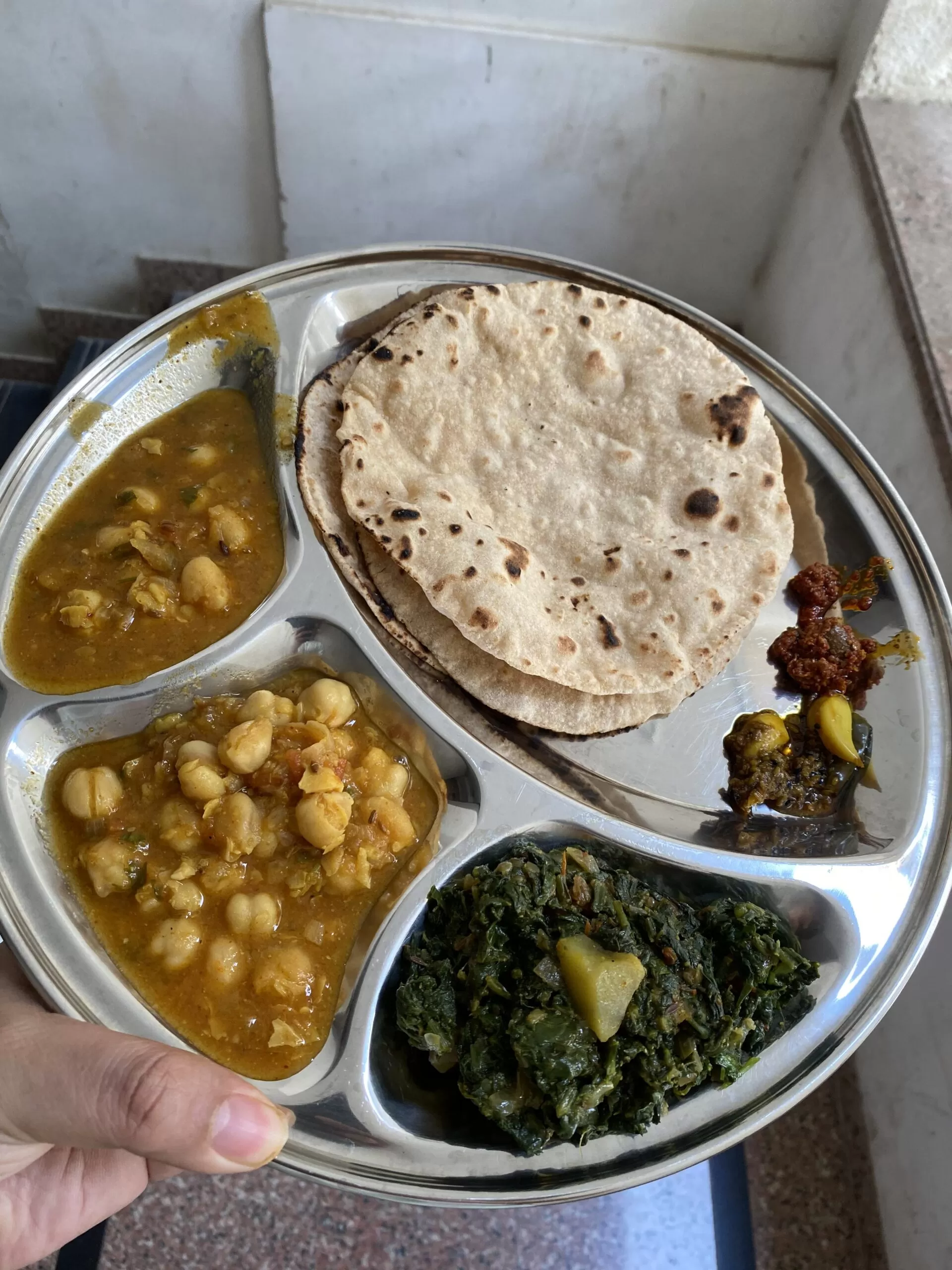 Thali for the prodigal sun. Pun intended.