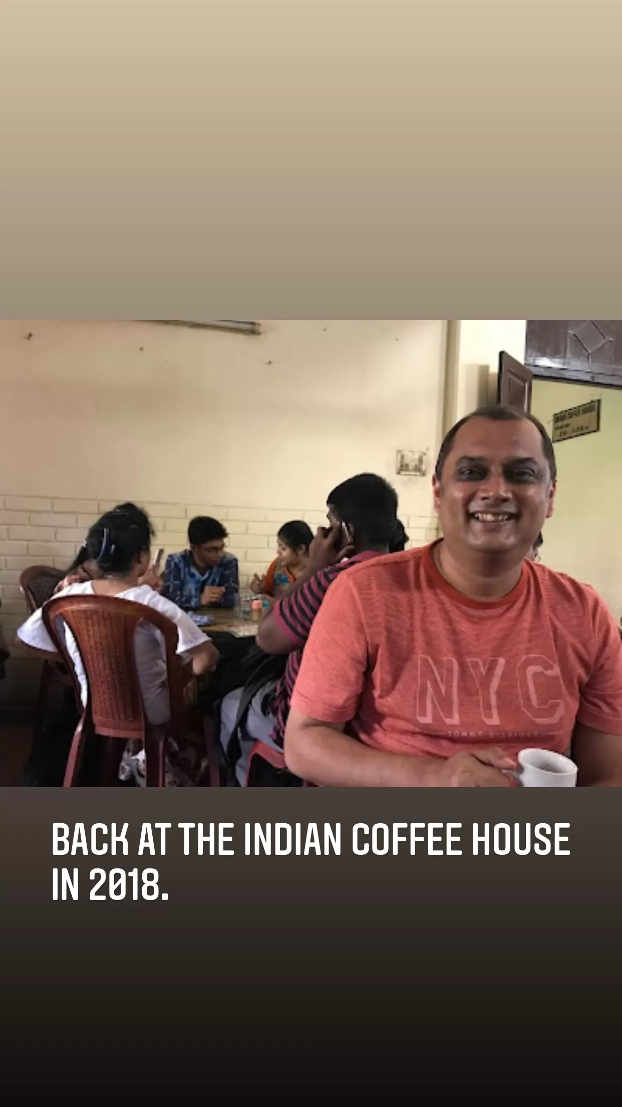 Last tango in the Indian Coffee House, Kolkata