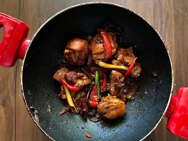 ‘I did it my way.’ The lockdown kadhai chicken recipe that Frank Sinatra would have approved of. Finely Chopped Covid-19 Journal Entry 10