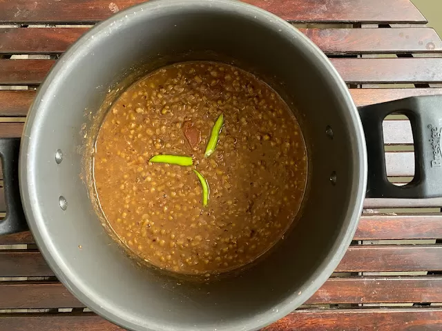 Keemar jhol. Minced meat curry Bengali styler recipe.