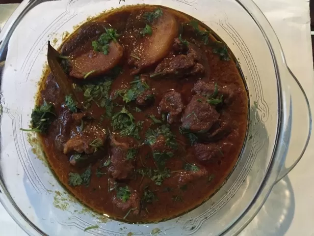 Mutton curry. A very short story
