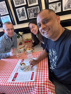 Full English at Terry’s Cafe, pasta at Padella