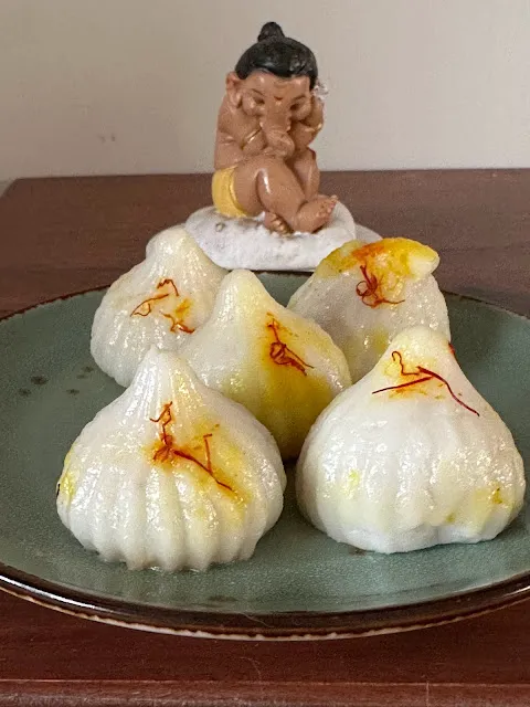 A modak for Ganpati Bappa