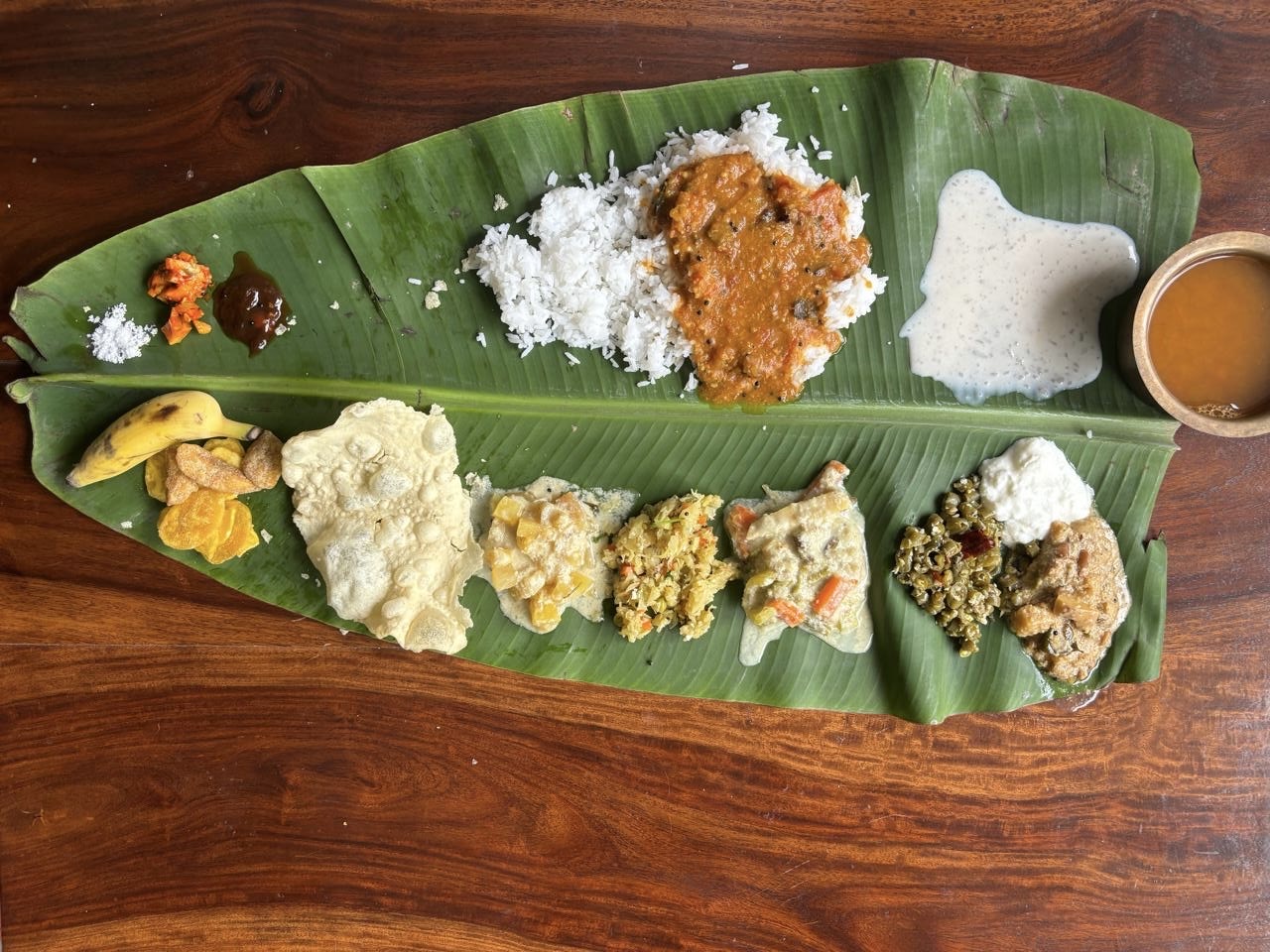 Anatomy of an Onam Sadhya