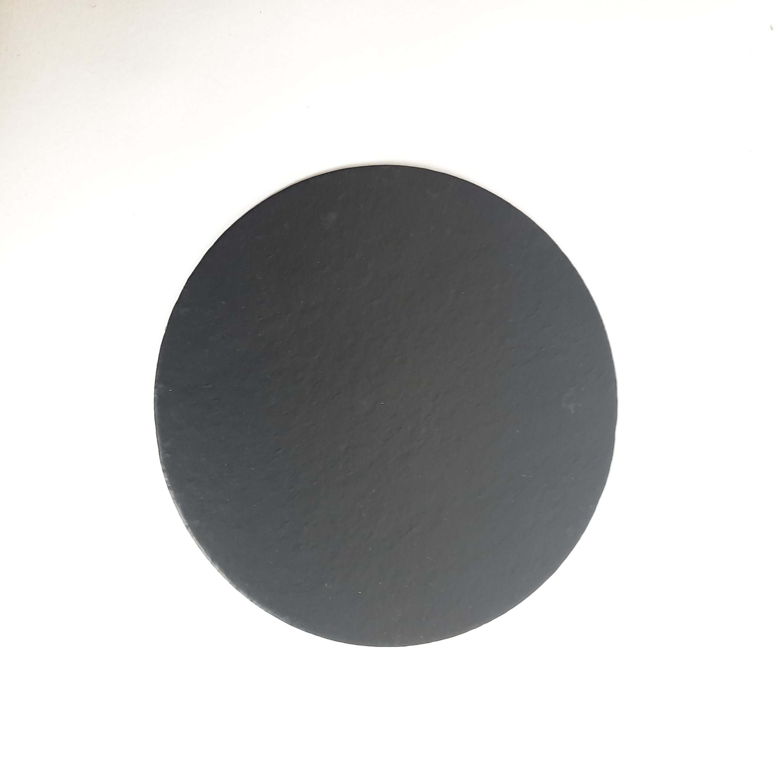 Black Circle Cake Base