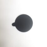 Black Round Pastry Base