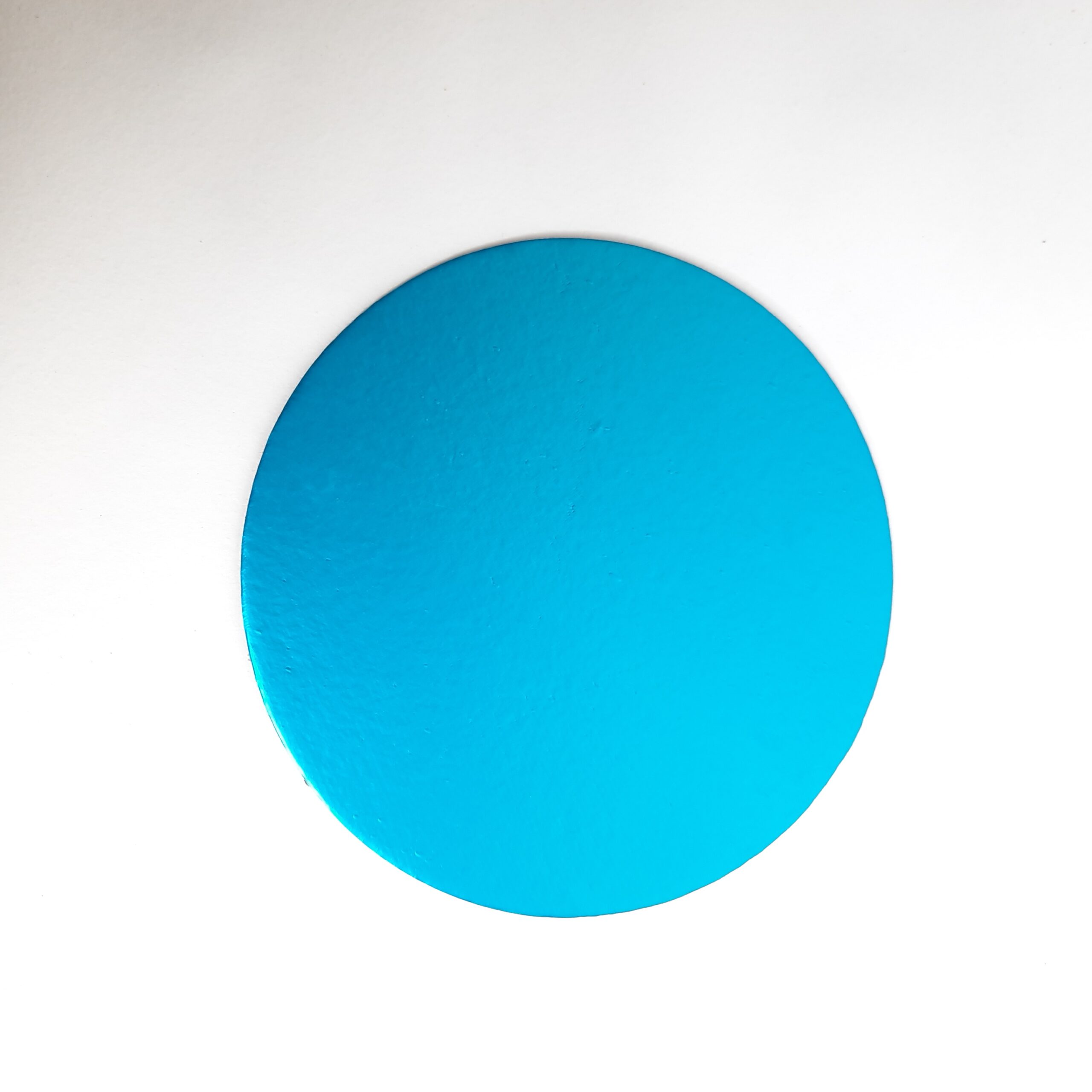 Blue Circle Cake Base