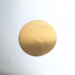 Gold Circle Cake Base