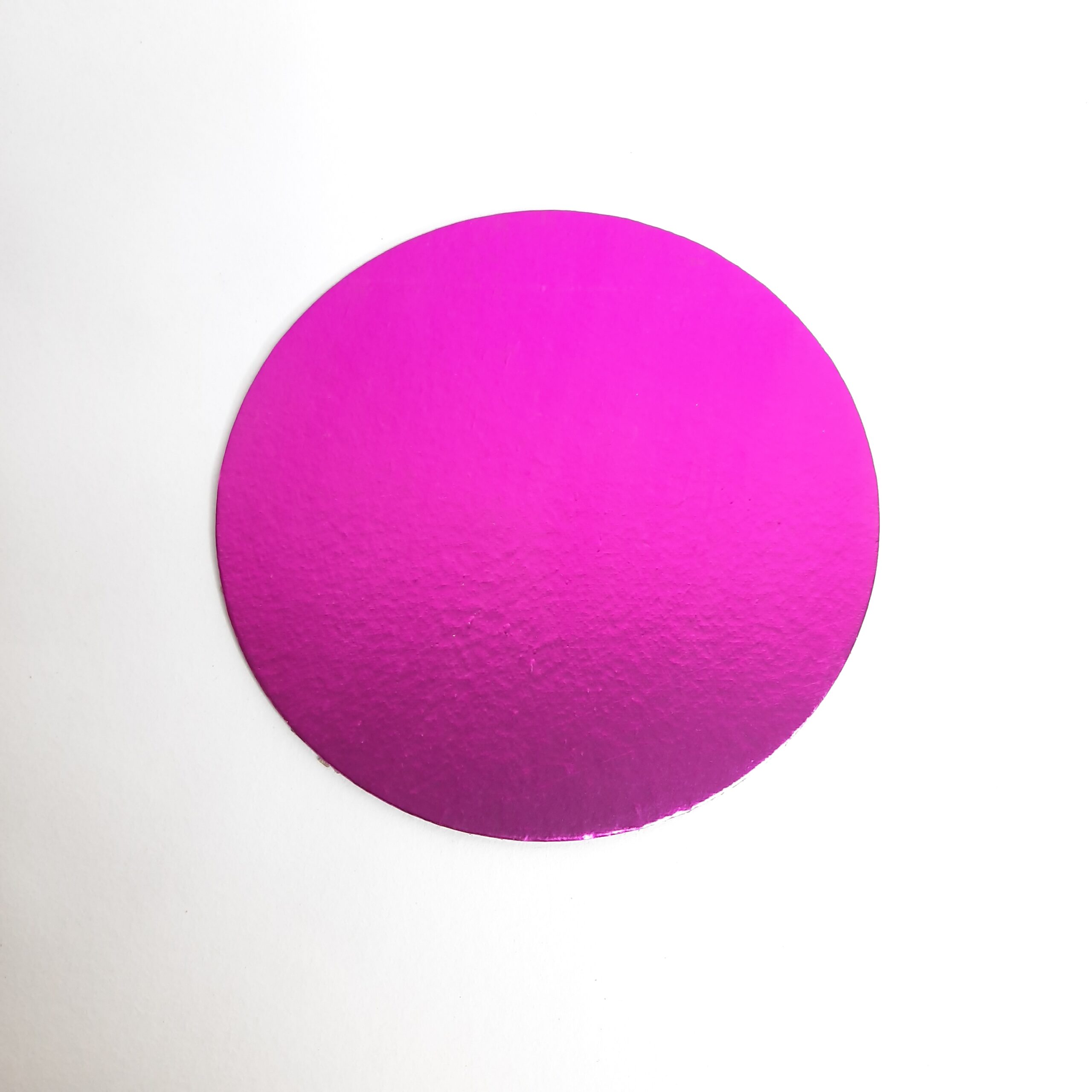 Magenta Circle Cake Base