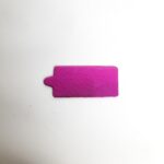 Magenta Rectangle Pastry Base