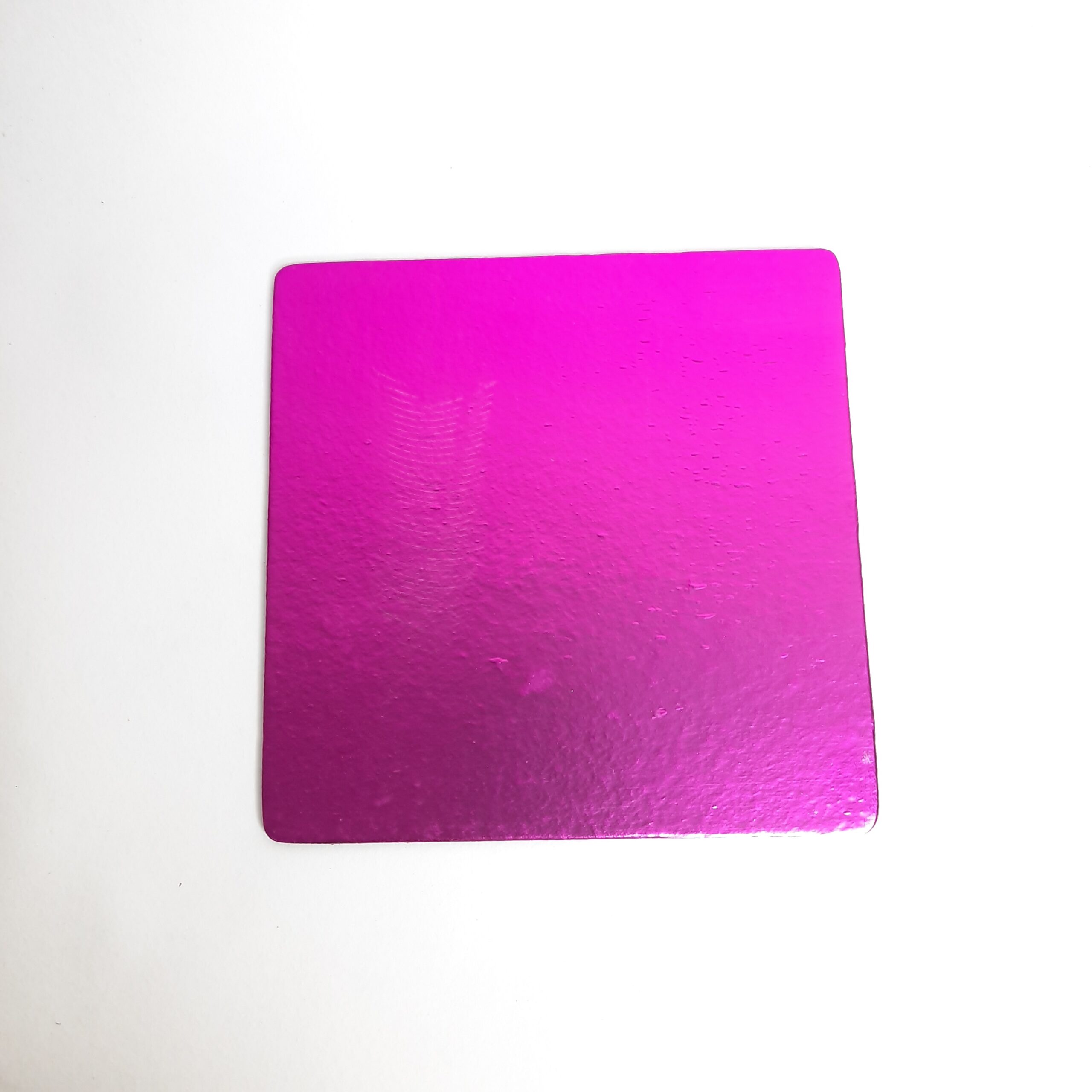 Magenta Square Cake Base