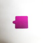 Magenta Square Pastry Base