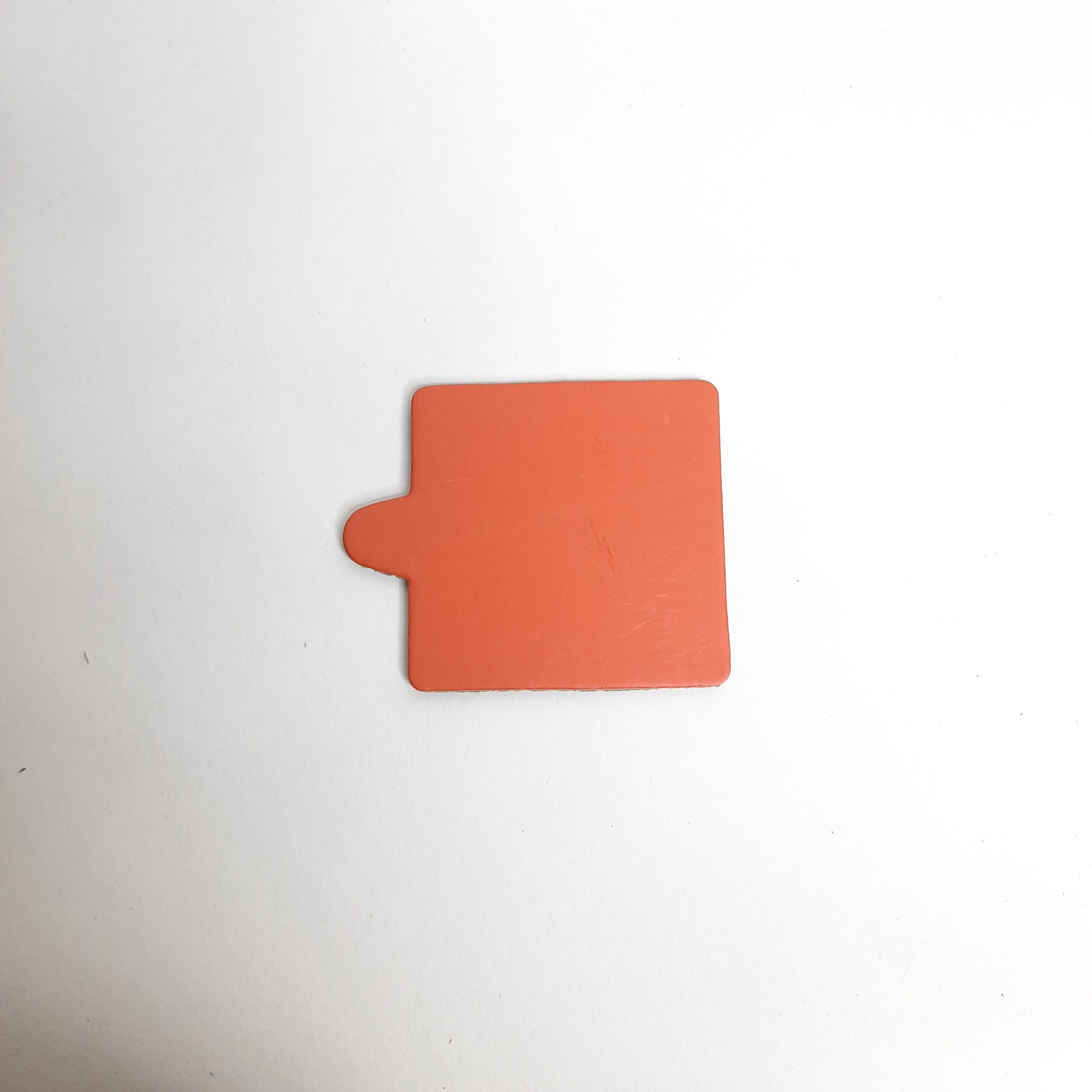 Orange Square Pastry Base