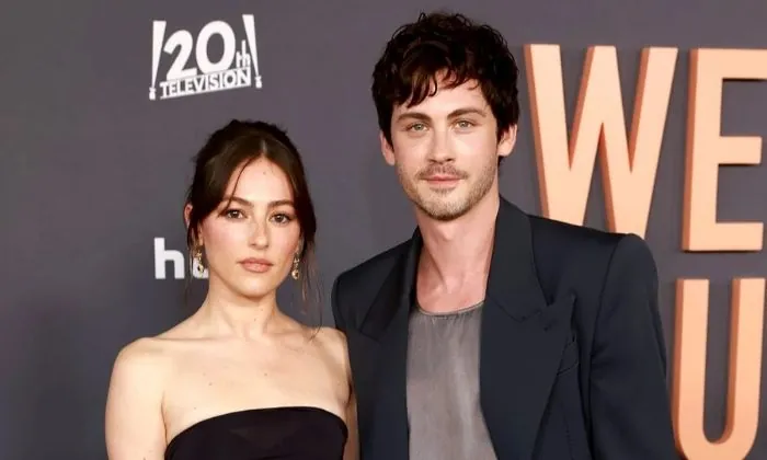 Logan Lerman and Ana Corrigan Logan Lerman and Ana Corrigan