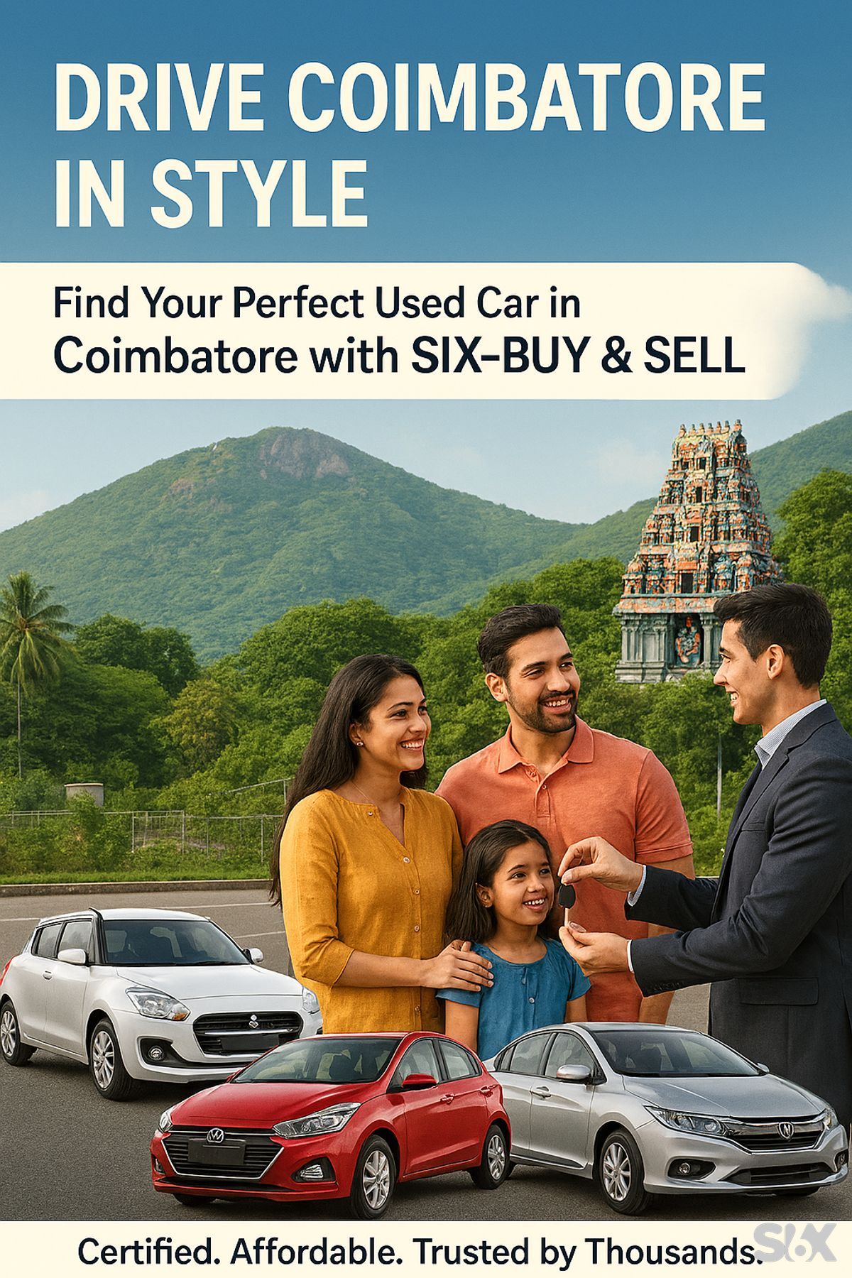 Find the Perfect Used Car in Coimbatore | SIX-BUY & SEL Find the Perfect Used Car in Coimbatore | SIX-BUY & SEL