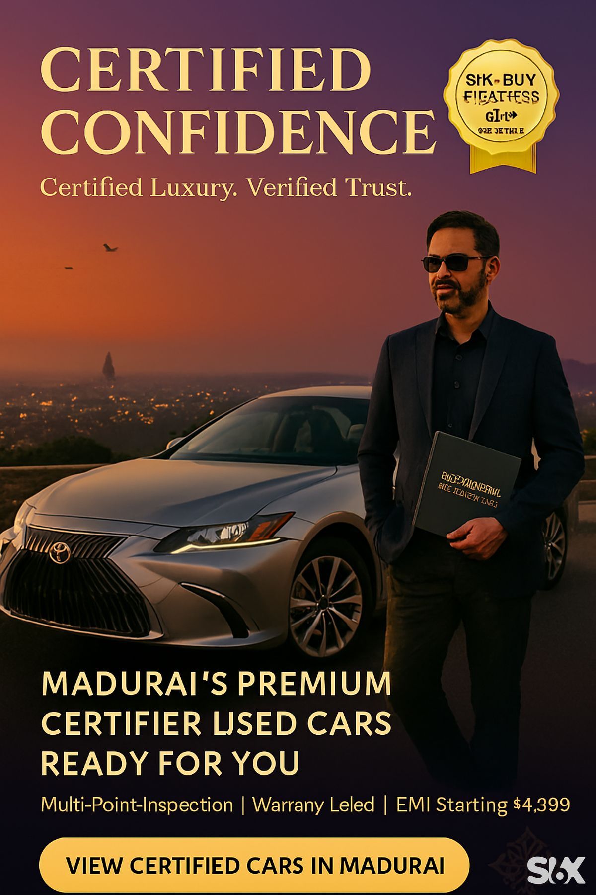 Certified Used Car in Madurai | Pre-Owned Car Deals at SIX-BUY & SELL Certified Used Car in Madurai | Pre-Owned Car Deals at SIX-BUY & SELL