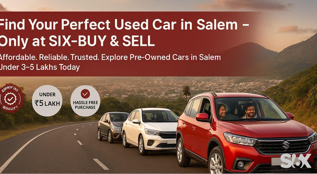 Best Used Car in Salem | Pre-Owned Vehicles Under Budget – SIX-BUY & SELL