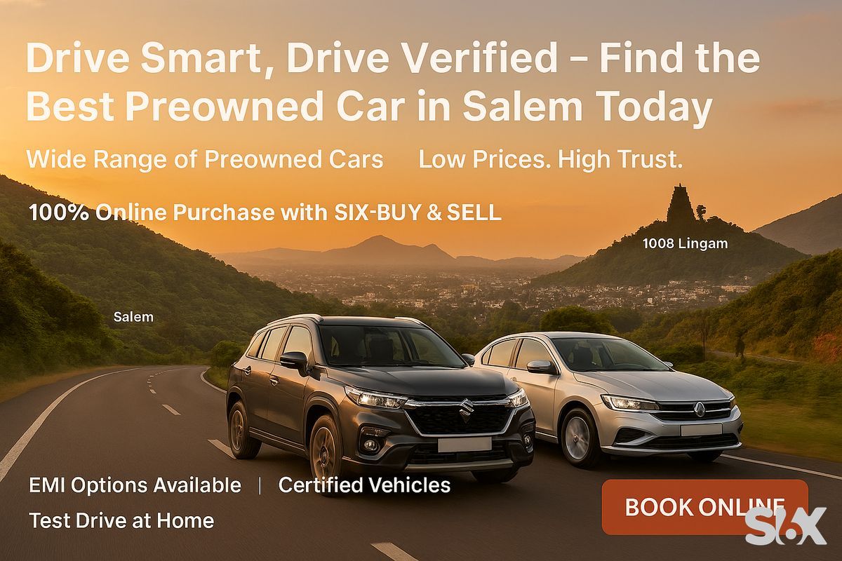 Top Preowned Car in Salem – SIX-BUY & SELL | Trusted Used Cars