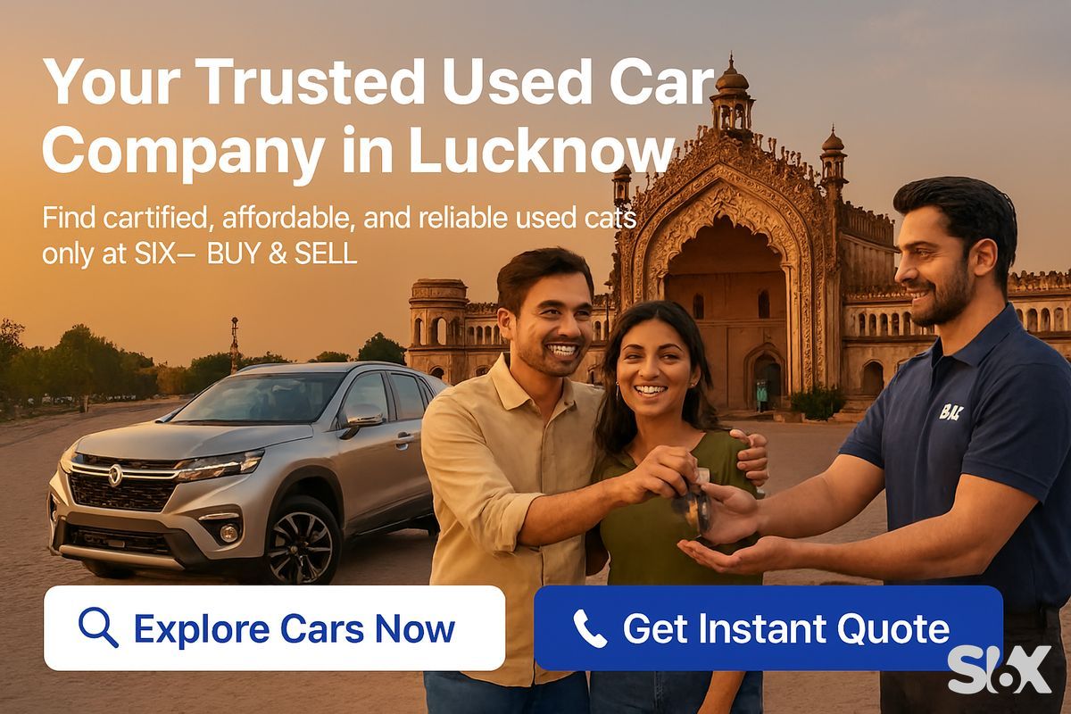 Preowned Car in Lucknow | Certified Pre-Owned Cars for Sale – SIX – BUY & SELL