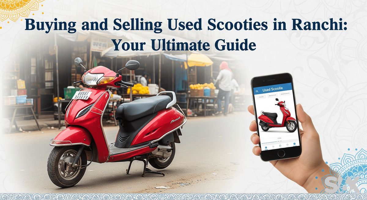 Used Scooty in Ranchi | Buy & Sell Pre-Owned Scooters with SIX-BUY & SELL