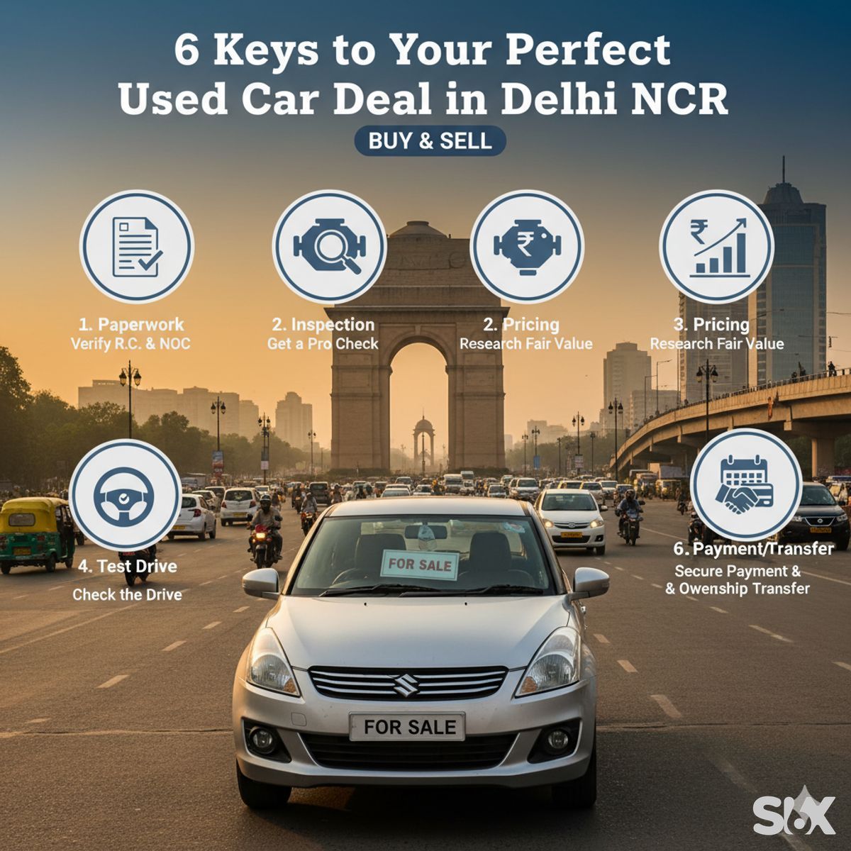  used car Buying with Six Buy & Sell