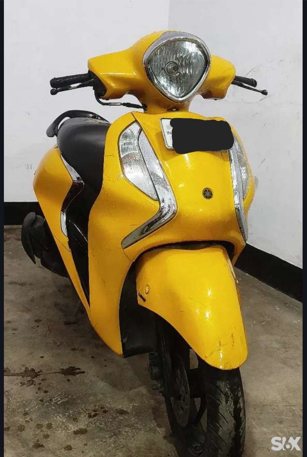 Yamaha Fascino dix-disc-brake Used scooty in Brand-yamaha