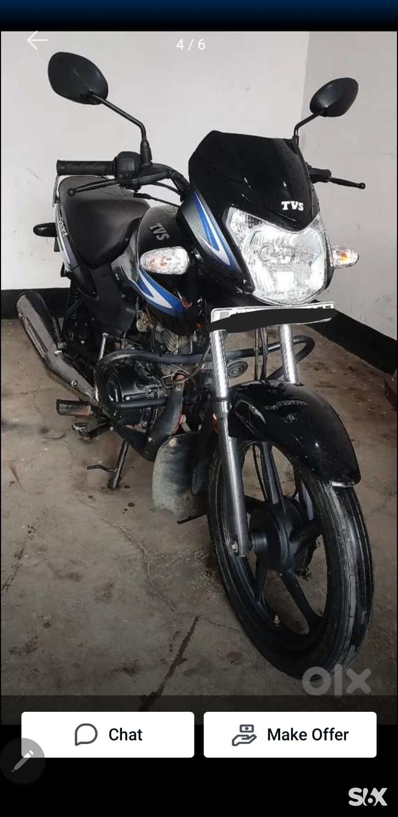 TVS Sport self-start-els-alloy-wheels Used bikes in Brand-tvs