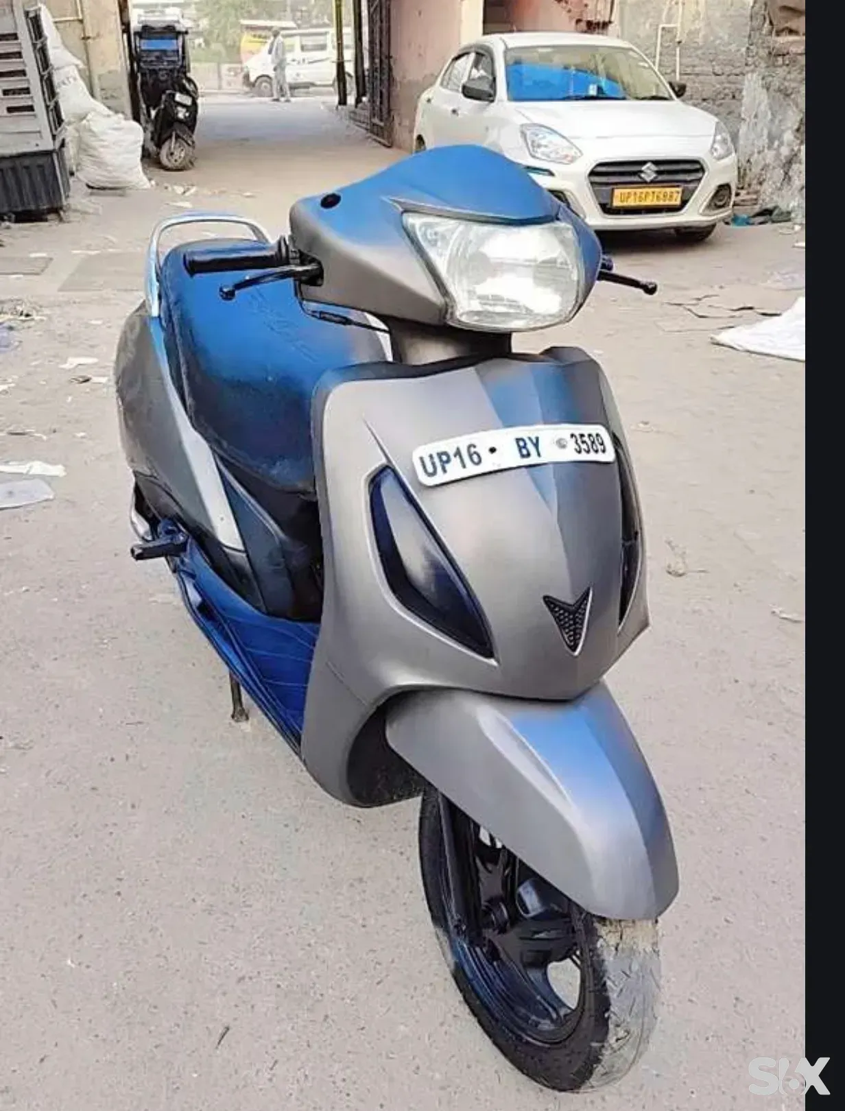 TVS Jupiter 110 cc drum Used scooty in India