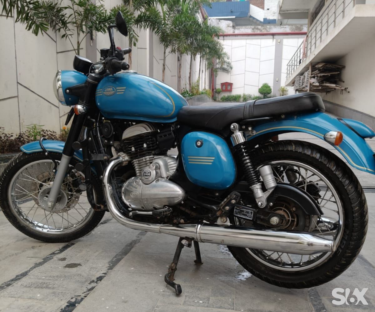 Jawa 42 1-channel-spoke-vega-white Used bikes in Patna