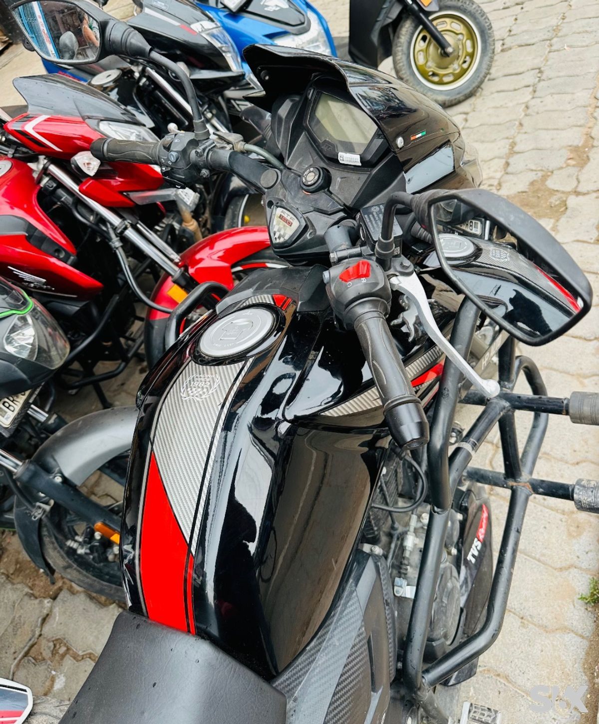 TVS Apache RTR 160 rear-disc-matte-red Used bikes in Patna