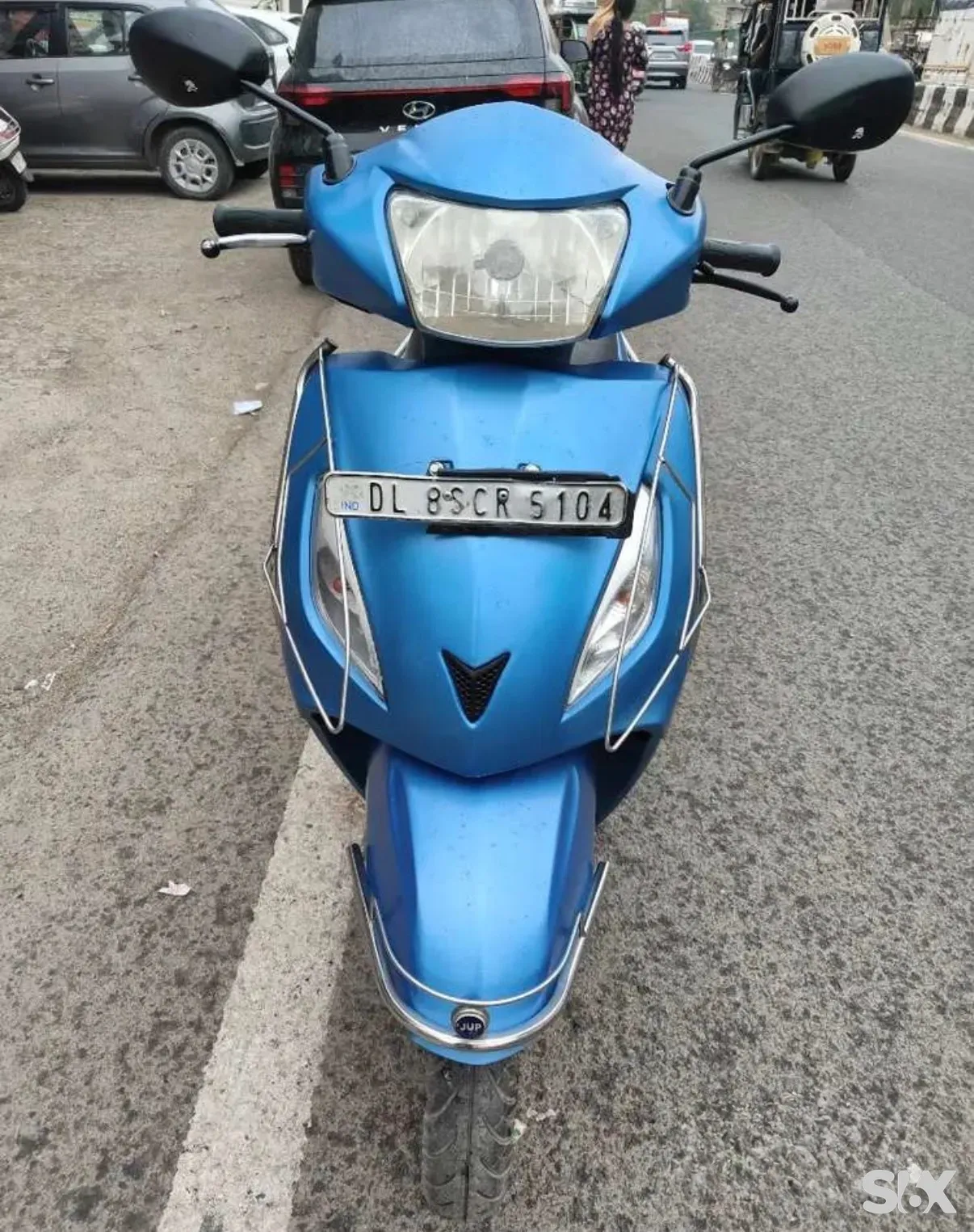 TVS Jupiter 125 cc drum-alloy Used scooty in India