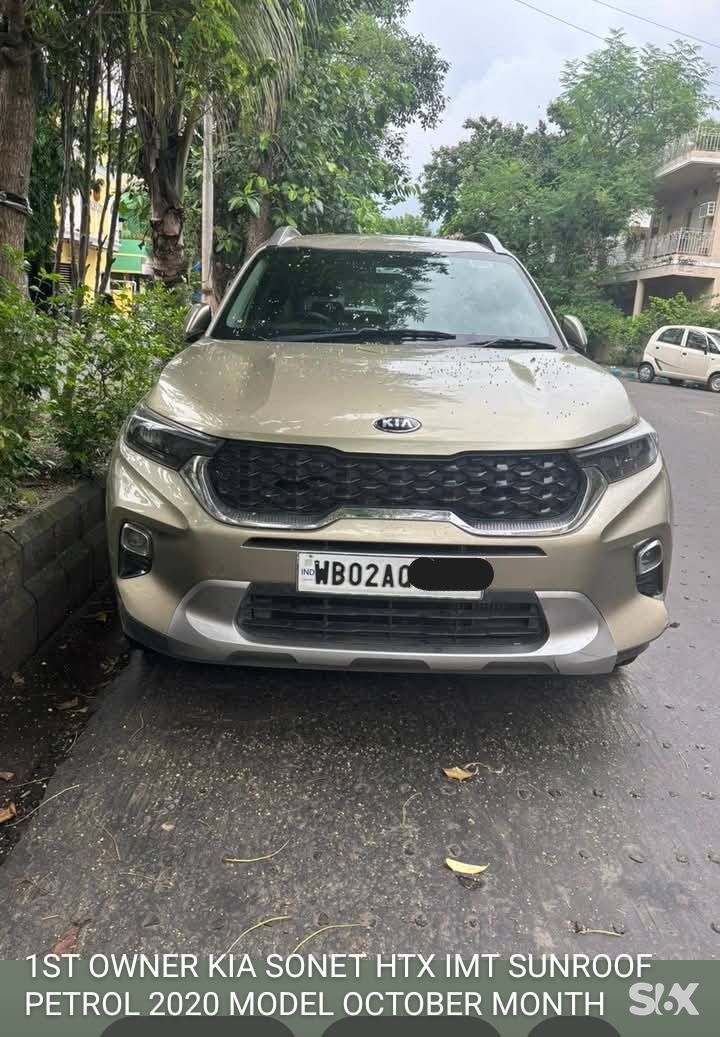 Kia Sonet 10-htx-imt Used cars in Model-sonet