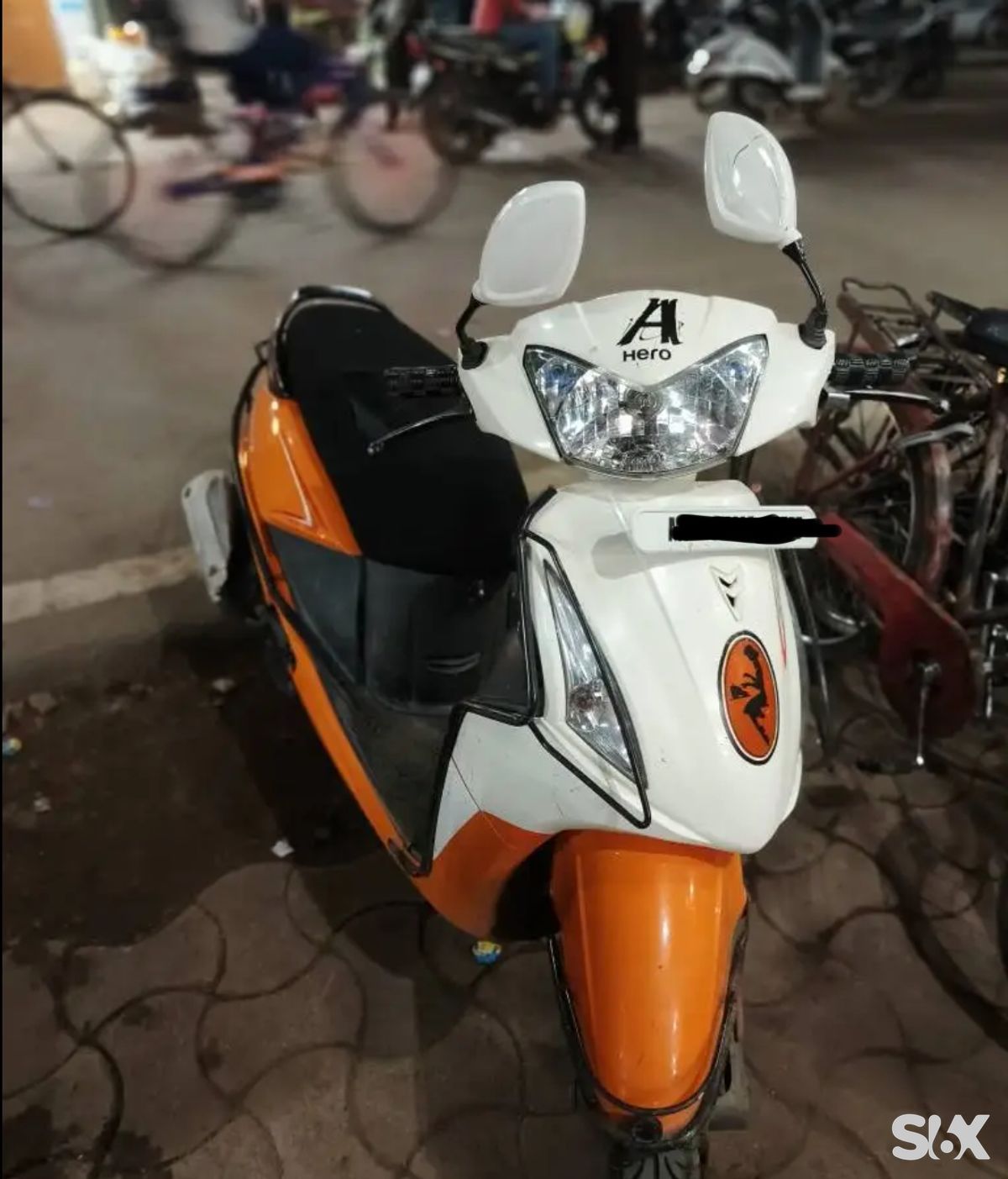 Hero Pleasure drum-brake Used scooty in India