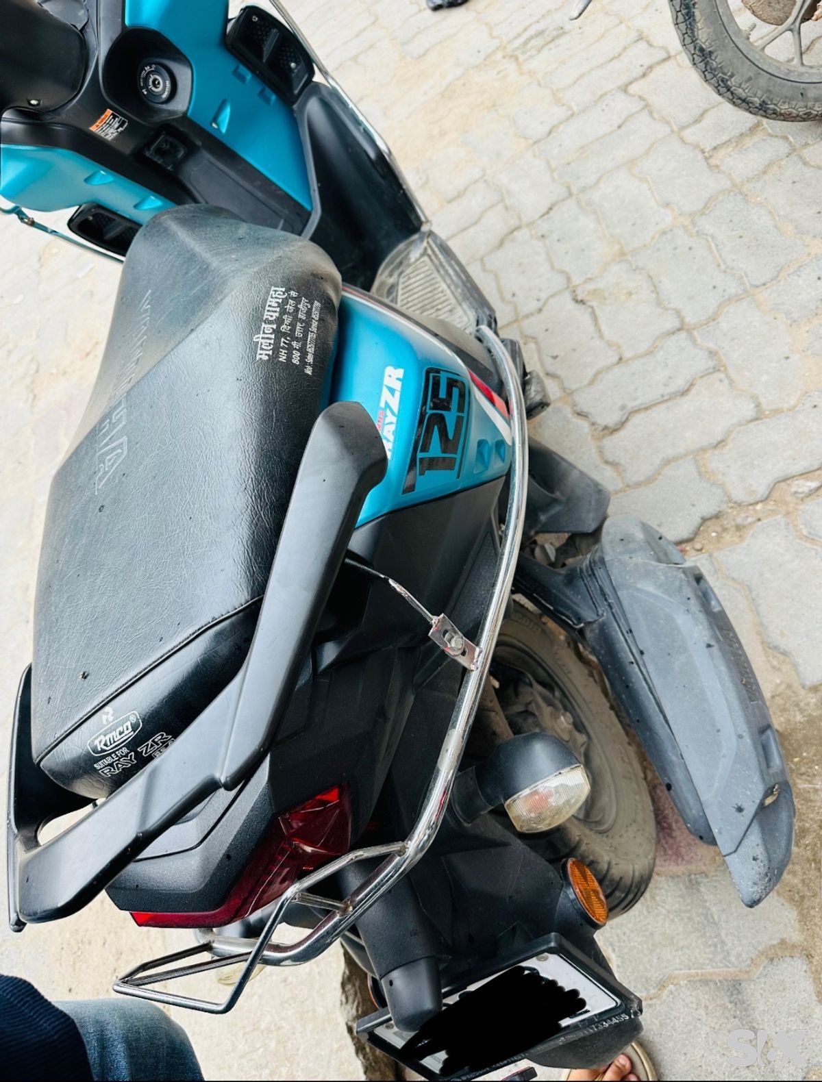 Yamaha Fascino 125 standard-drum-brake Used scooty in India