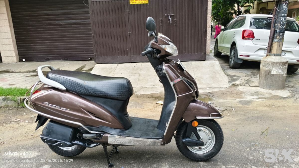 Honda Activa 5G standard Used scooty in Brand-honda