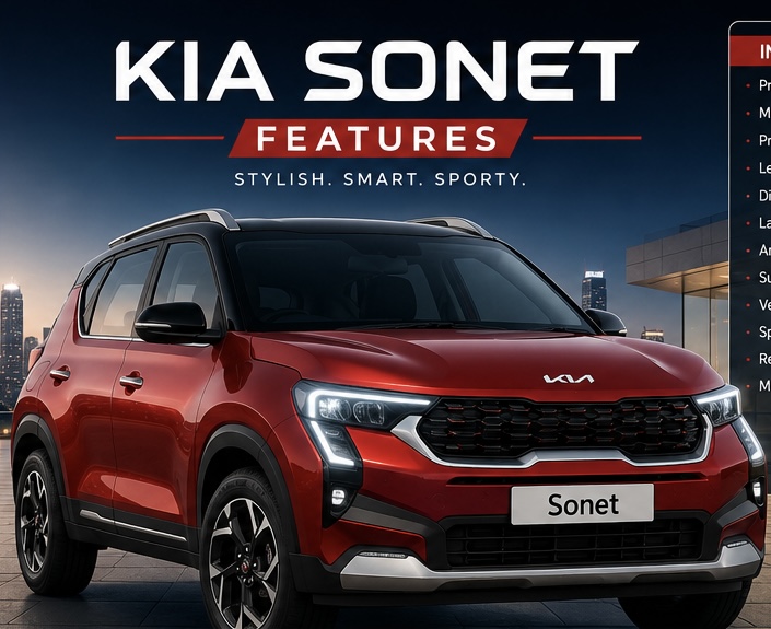 KIA SONET – FEATURES