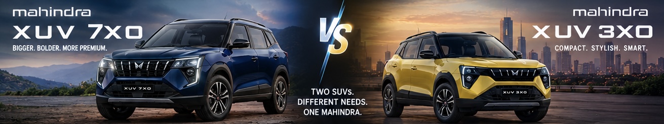 Mahindra XUV 7XO vs Mahindra XUV 3XO